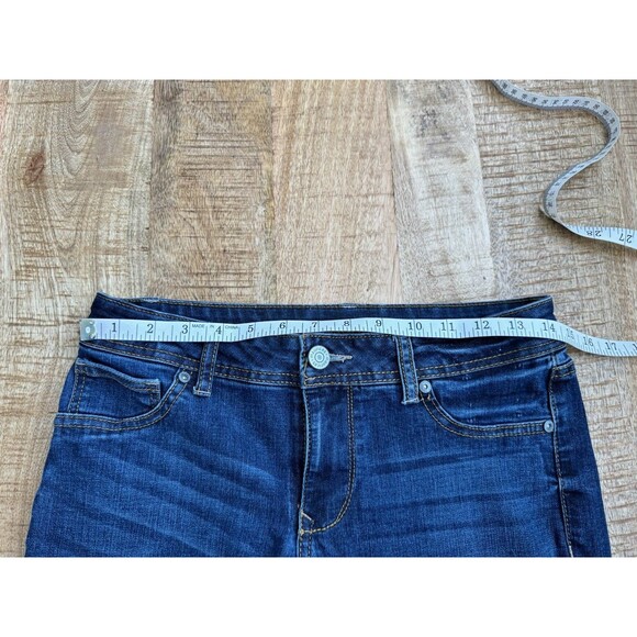 Maurice's Women's Mid Rise Skinny Jeans Medium Wash  Small Regular - Picture 7 of 9